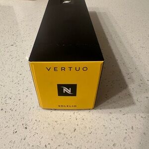Nespresso Vertuo Solelio in Black and Yellow